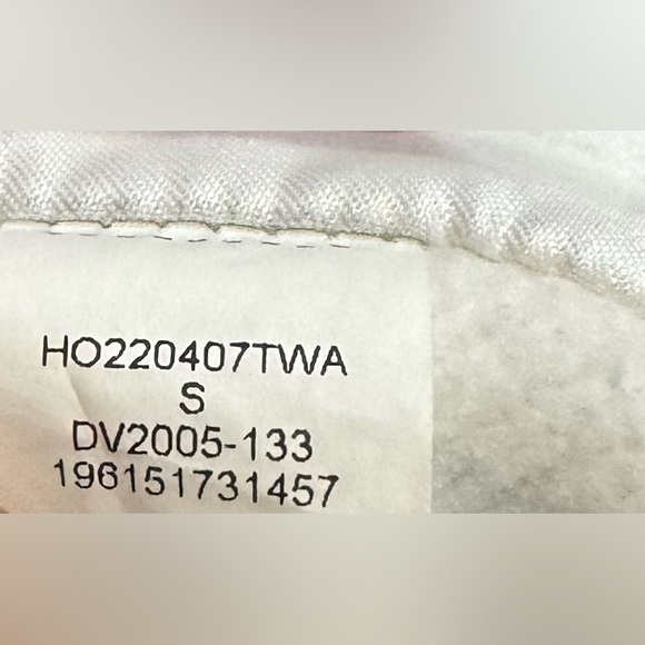 Jordan Fleece Pullover Hoodie Womens Brooklyn Artist Series WhiteBlue SizeS NWOT - Picture 5 of 5